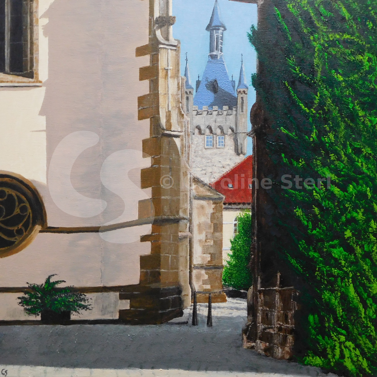 Painting: In Bad Wimpfen